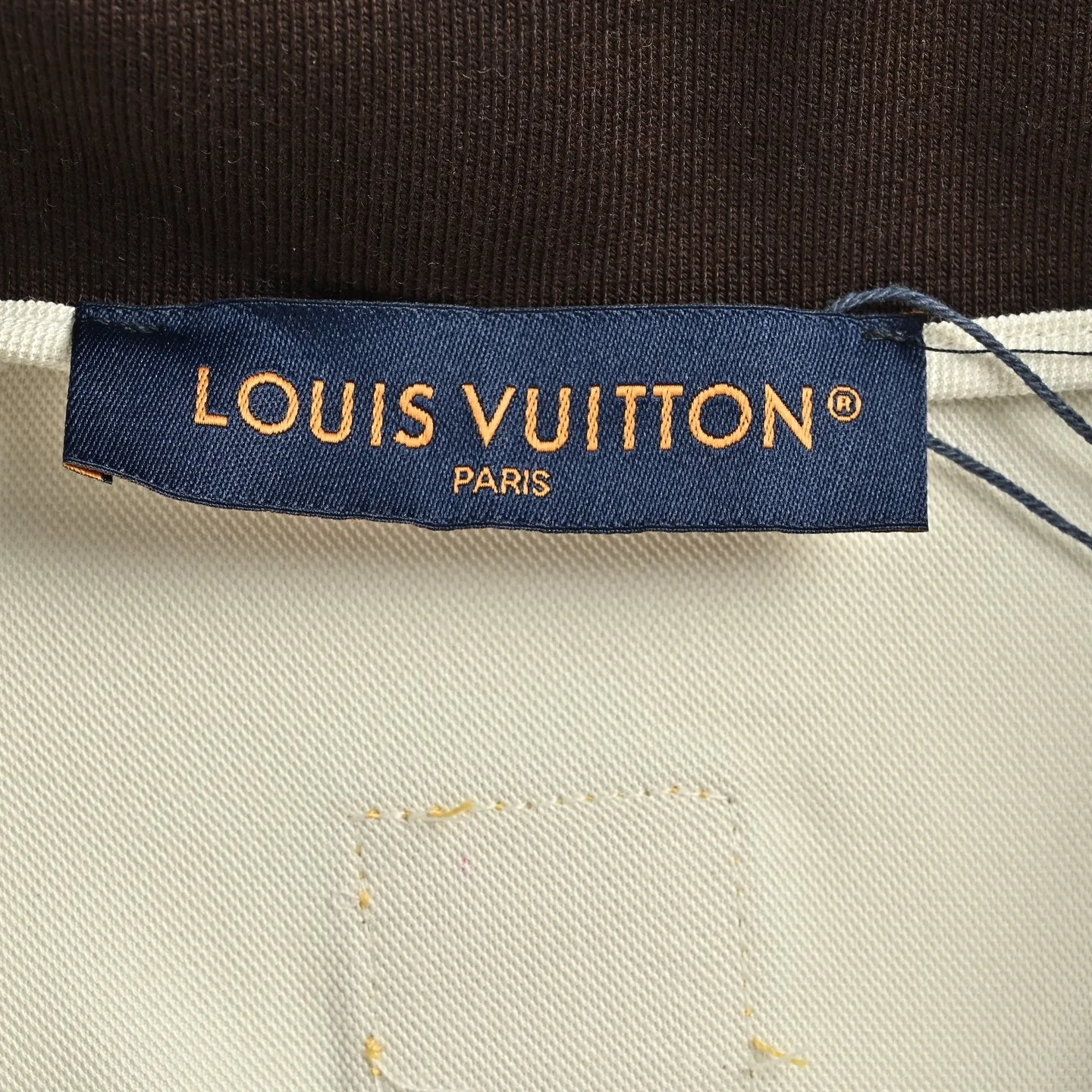 Louis Vuitton/Louis Vuitton 26ss logo web short-sleeved shirt